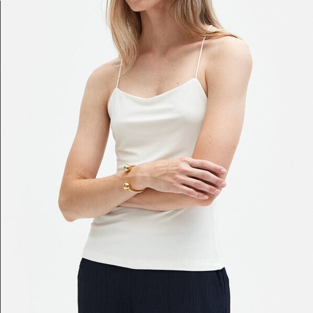 Farrow White Strap Tank Top (Size Small)
